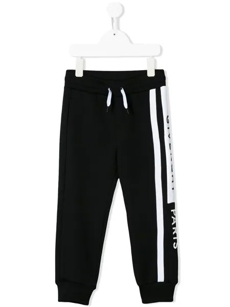Givenchy Kids спортивные брюки с логотипом