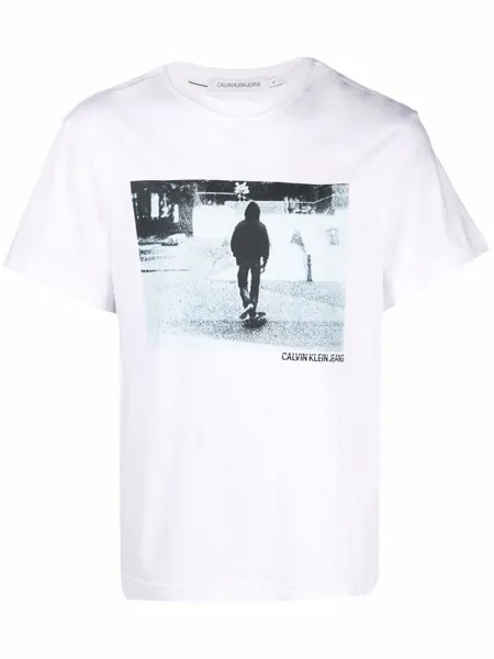 Calvin Klein Jeans футболка с фотопринтом
