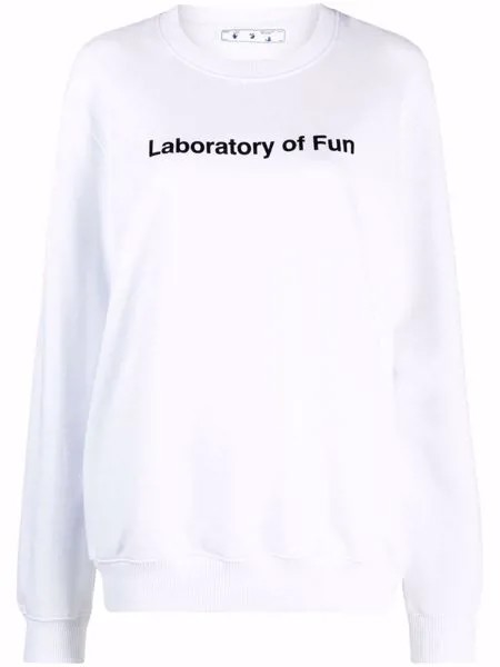 Off-White толстовка Laboratory Of Fun