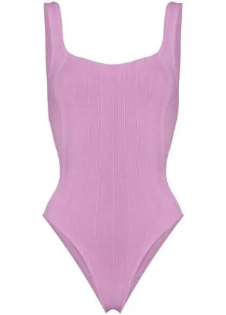Hunza G Nile square-neck swimsuit