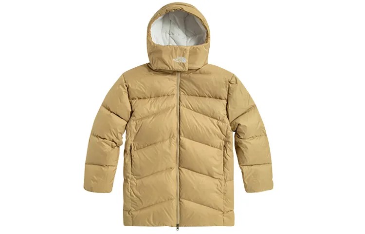 Пуховик женский хаки The North Face