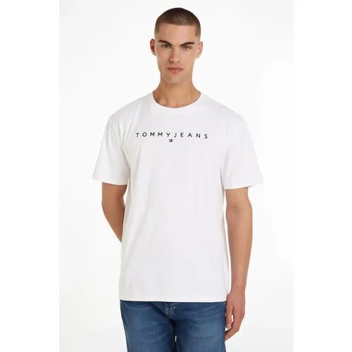 Футболка Tommy Jeans, размер M, белый