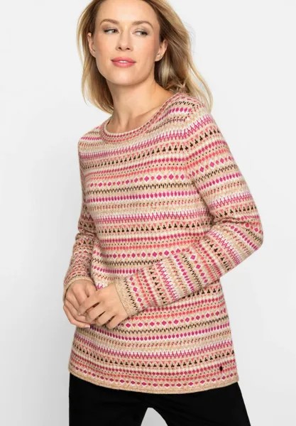 Вязаный свитер Olsen, цвет rosa