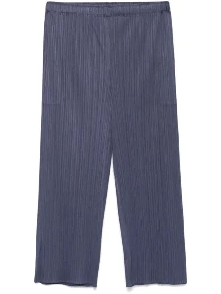 Pleats Please Issey Miyake брюки MC August, синий