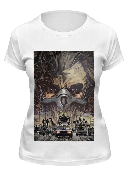 Футболка женская Printio Безумный макс (mad max) белая S