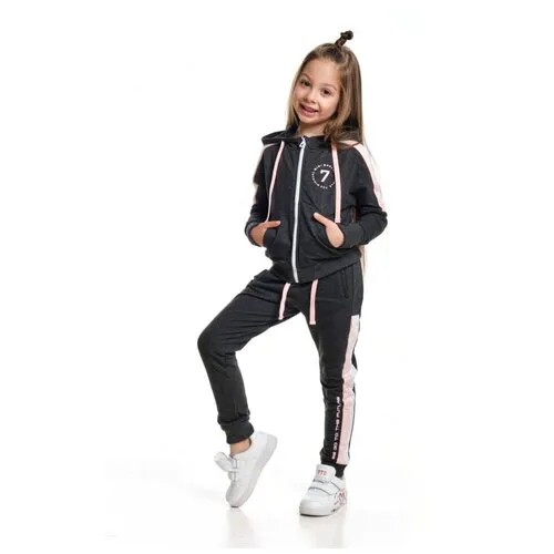 Школьный фартук Mini Maxi, размер 98, черный