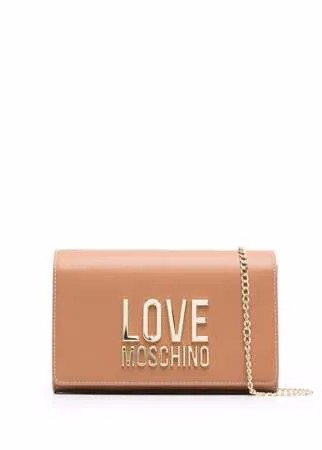 Love Moschino сумка с откидным клапаном и логотипом