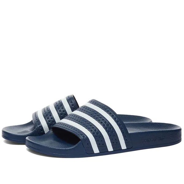 Шлепанцы Adidas Adilette, темно-синий/белый