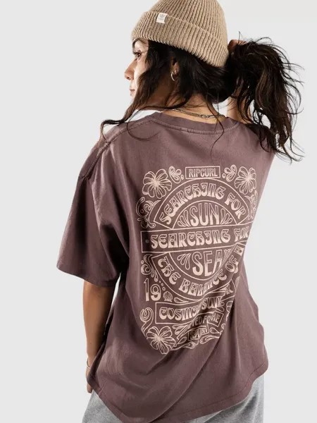 Футболка Cosmic Summer Heritage Rip Curl, фиолетовый