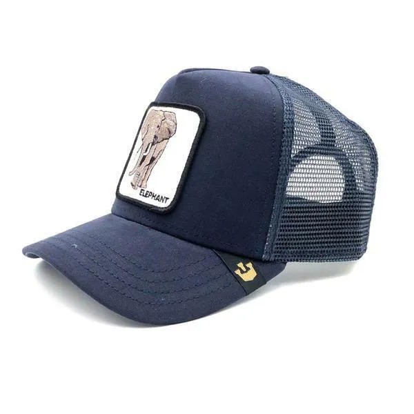 Hat Elephant Goorin Bros Animal Farm Trucker Hats Animals Elephant Blue