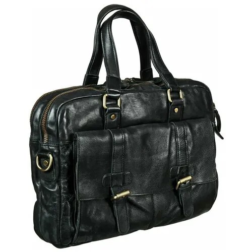 Бизнес-сумка черная Gianni Conti 4001381 black