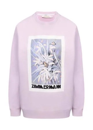 Хлопковый свитшот Zimmermann
