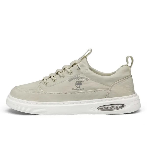 Кроссовки Playboy Skateboarding Shoes Men Low-top, черный