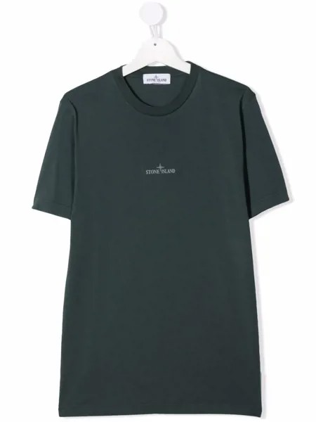 Stone Island Junior футболка с логотипом
