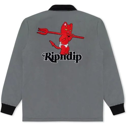 Куртка RIPNDIP, демисезон/лето, размер XL, серый