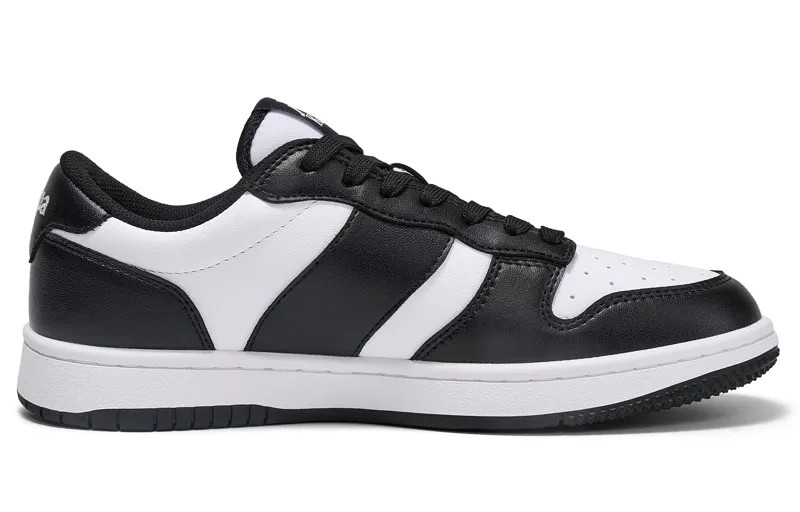 Кроссовки Kappa Skateboarding Shoes Unisex Low-top White/black, черный/белый