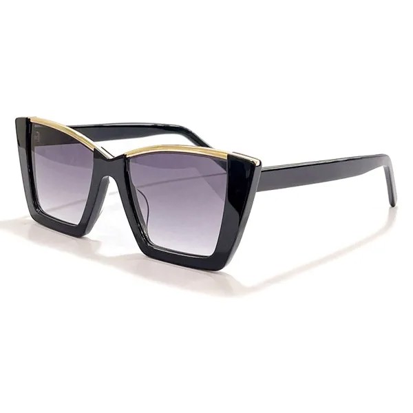 Солнцезащитные очки «кошачий глаз» женские, классические темные очки для вождения, с градиентными линзами Uv400, в коробке