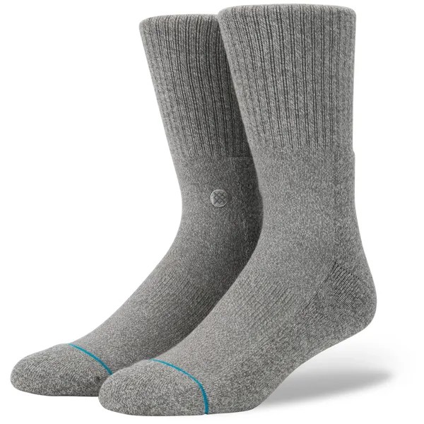 Носки Stance Icon 3-Pack, цвет Grey Heather