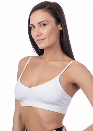 Топ женский Giulia COTTON BRA 01 var B белый M
