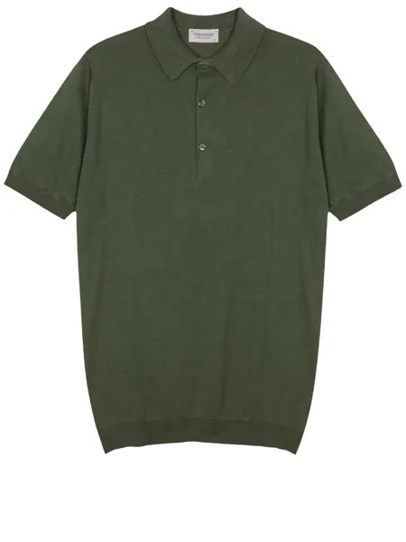 Рубашка John Smedley Adrian polo, зеленый