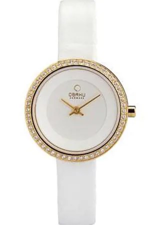 Fashion наручные  женские часы Obaku V146LEGIRW. Коллекция leather