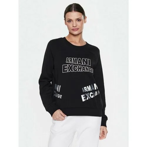 Свитшот Armani Exchange, размер XS [INT], черный