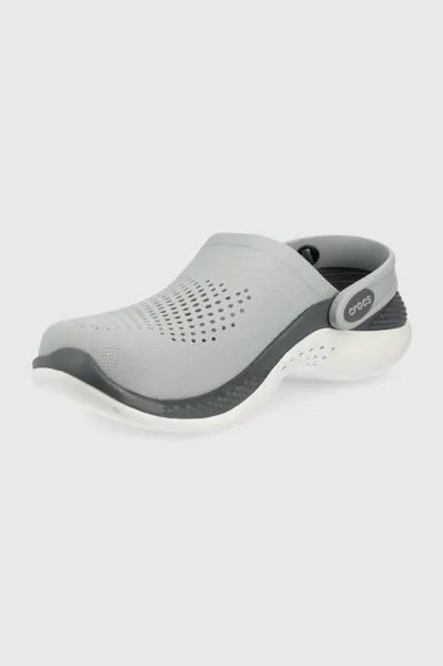Шлепанцы Crocs, серый