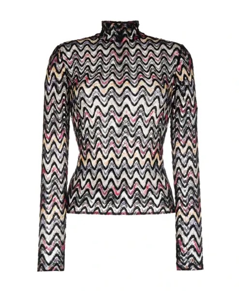 Свитер с зигзагом Missoni, мультиколор