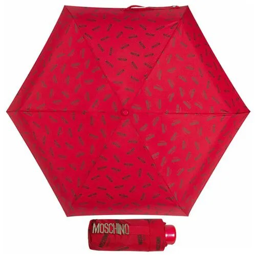 Мини-зонт MOSCHINO, красный