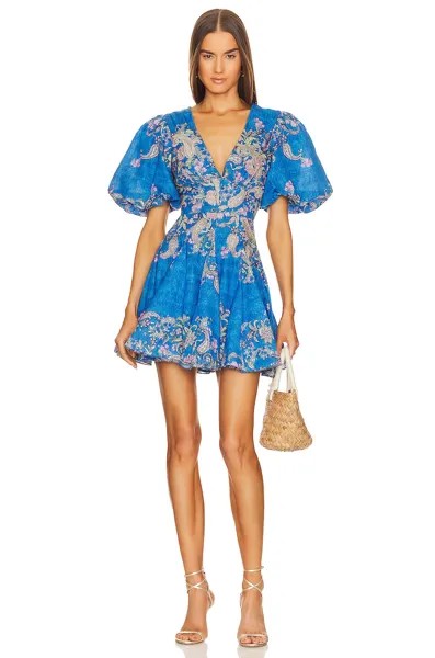 Платье HEMANT AND NANDITA Short, цвет Cobalt Blue