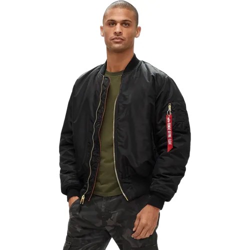 Бомбер ALPHA INDUSTRIES, размер 4XL, черный