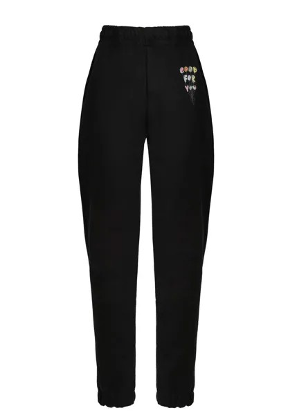 Спортивные брюки женские IRENEISGOOD 131161 черные XS