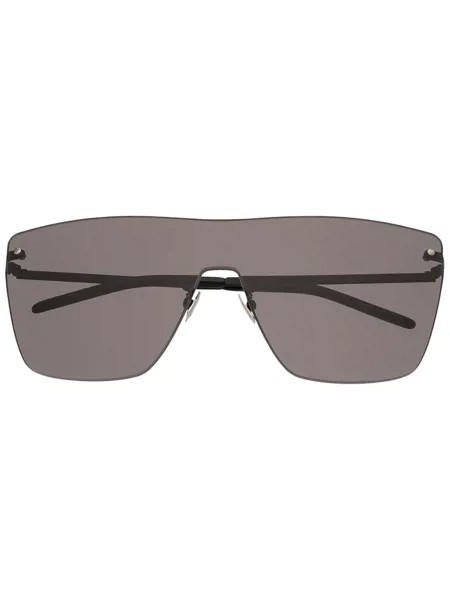 Saint Laurent Eyewear солнцезащитные очки-маска