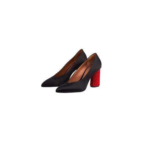 Туфли EMPORIO ARMANI , размер 36 , черный/красный