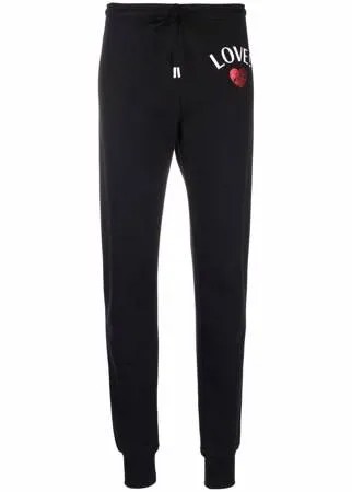 Love Moschino спортивные брюки с логотипом