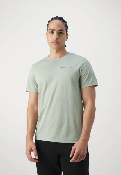 Спортивная футболка EXPLORE LOGO TEE LIMIT Peak Performance, цвет limit green