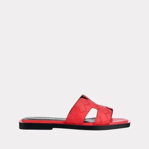 Сланцы женские Versiya shop TH03 красные 38 RU