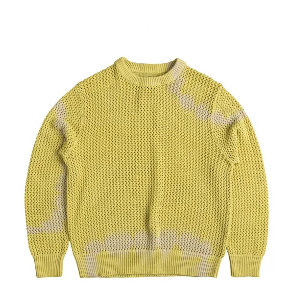 Свитер Pigment Dyed Loose Gauge Sweater Stussy, желтый