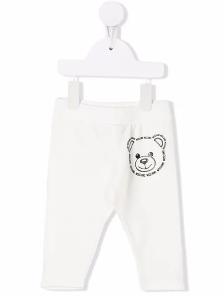 Moschino Kids спортивные брюки с логотипом