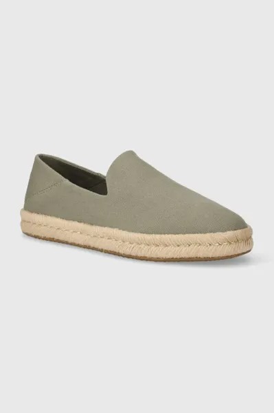 Эспадрильи Сантьяго Toms, зеленый