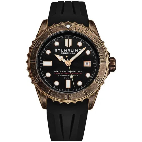 Наручные часы STUHRLING Aquadiver, коричневый