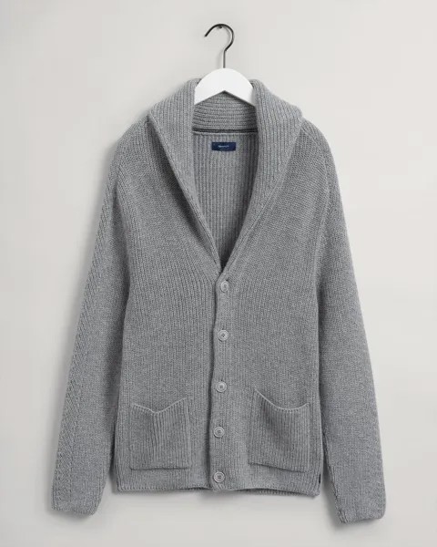 Мужской кардиган Gant, серый