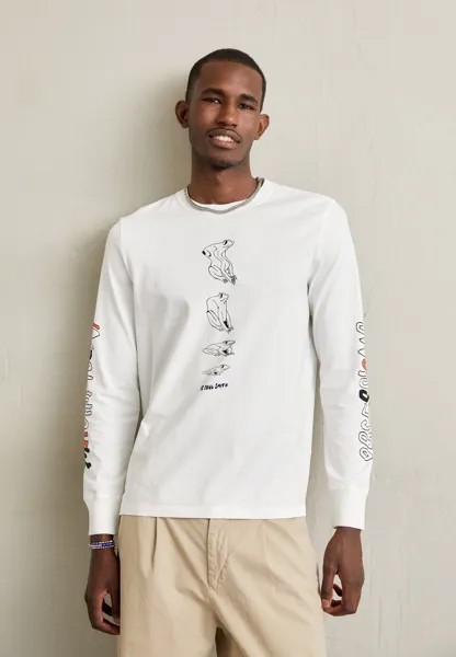 Футболка с длинным рукавом MELTED FROG PS Paul Smith, кремовый