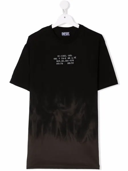 Diesel Kids футболка с логотипом