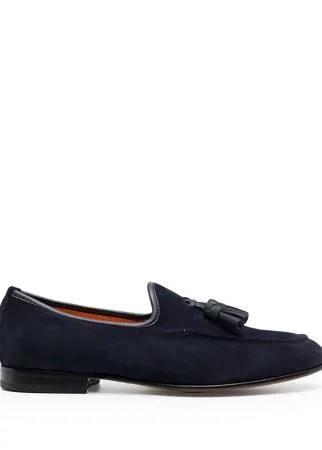 Santoni слиперы с кисточками