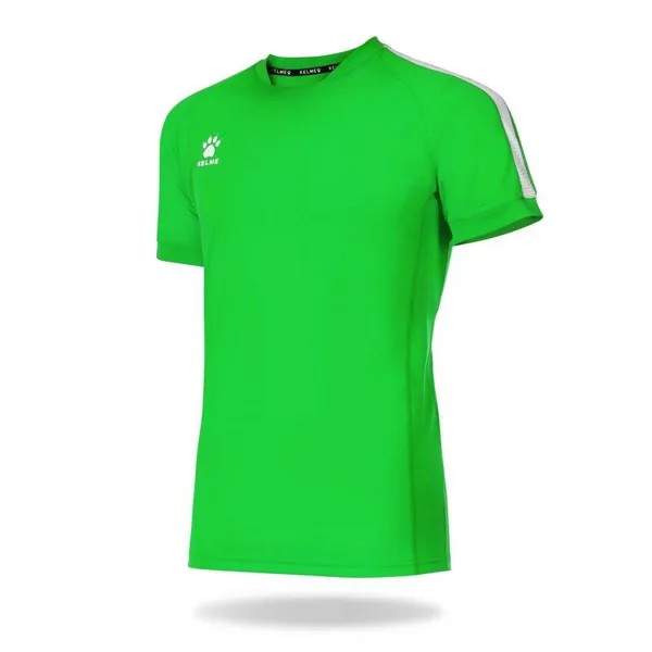 Футболка с короткими рукавами Kelme Зеленая футболка унисекс Global