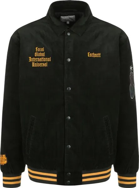 Зимняя куртка Carhartt Wip LETTERMAN, черный