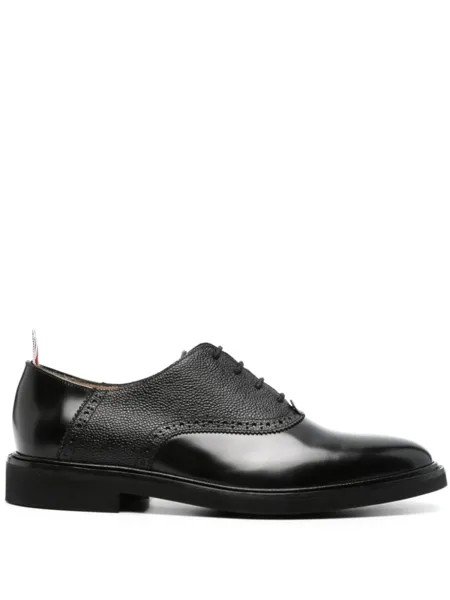 Thom Browne броги с логотипом, черный