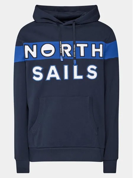 Толстовка обычного кроя North Sails, синий