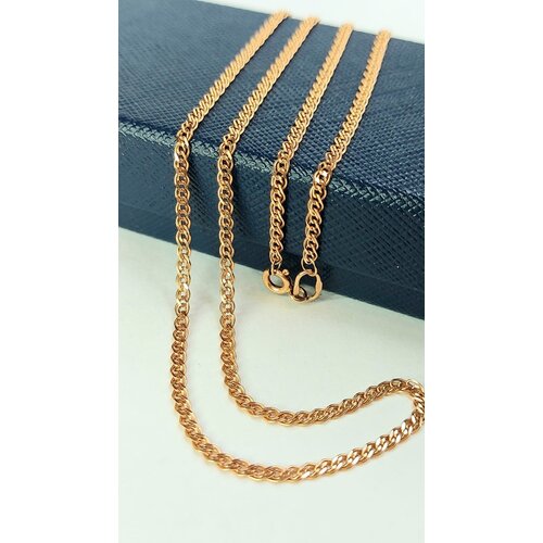 Цепь SKOROBOGATOV JEWELRY, красное золото, 585 проба, длина 55 см, средний вес 3.67 г